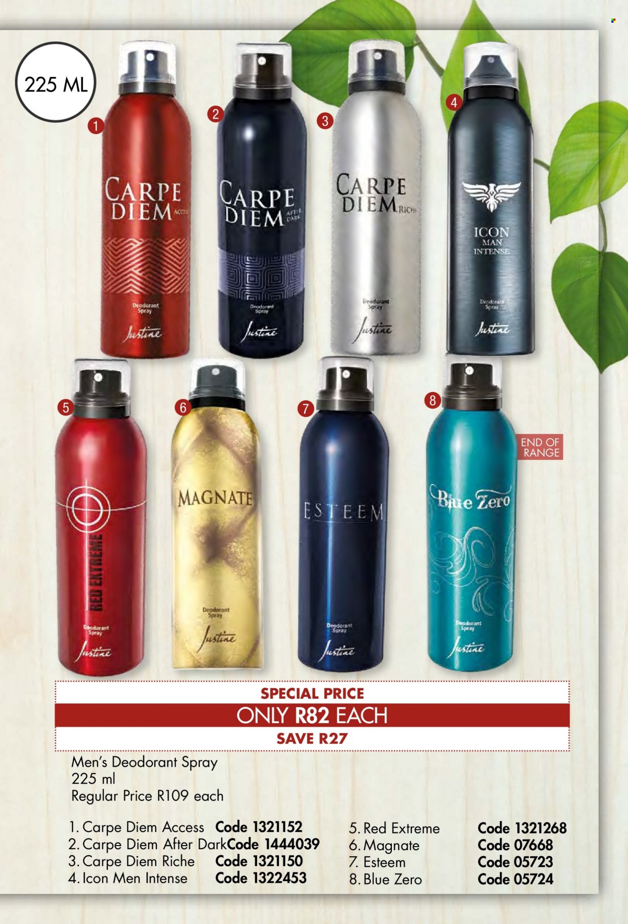 thumbnail - Justine catalogue  - 01/05/2022 - 31/05/2022 - Sales products - anti-perspirant, deodorant. Page 93.