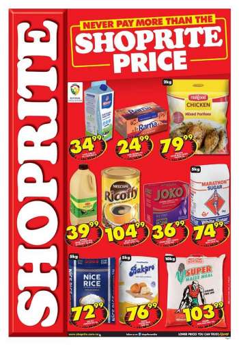 Shoprite catalogue - Price Deals