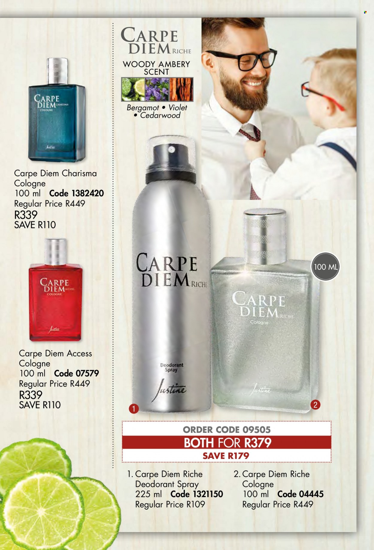 thumbnail - Justine catalogue  - 01/05/2022 - 31/05/2022 - Sales products - anti-perspirant, cologne, deodorant. Page 99.
