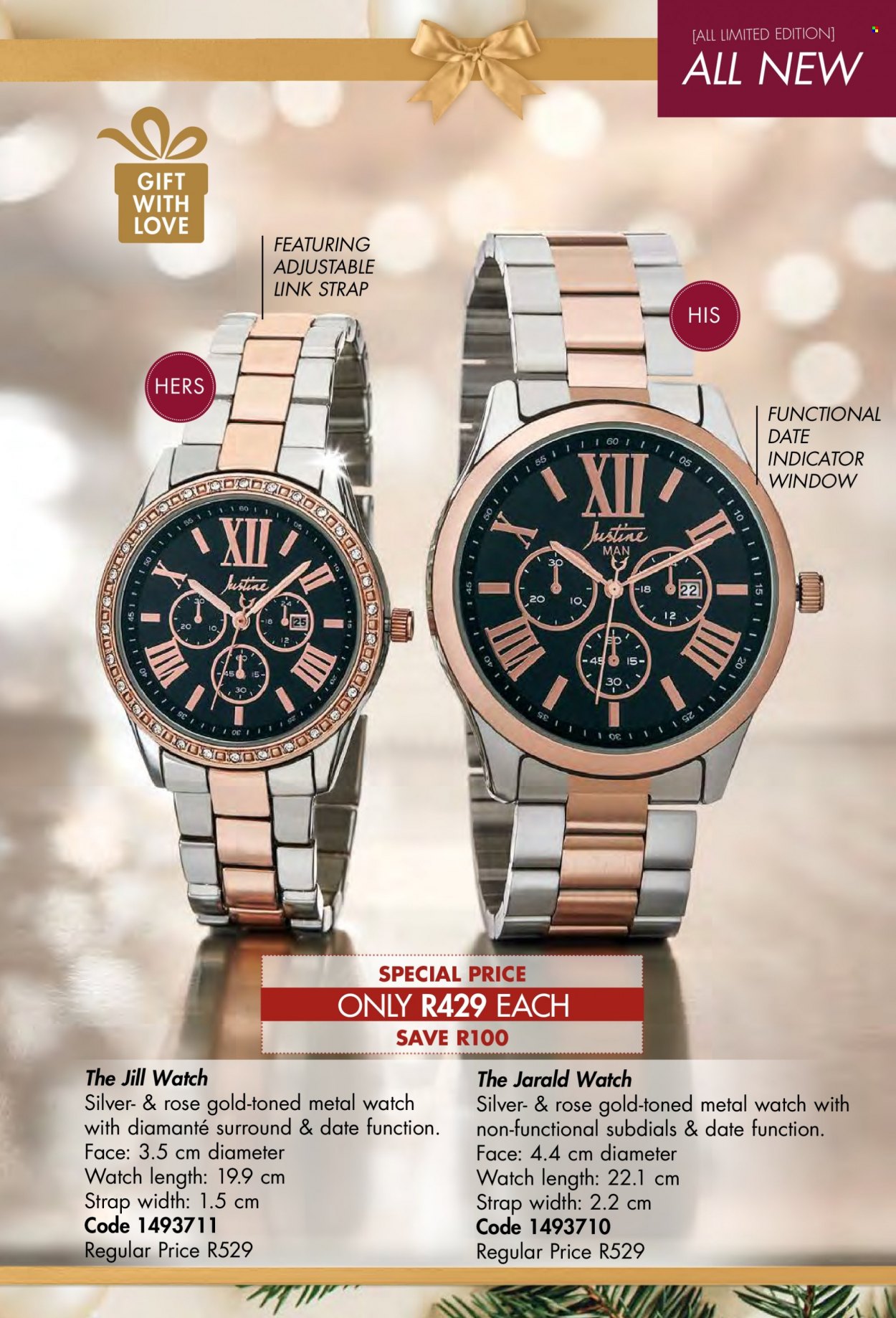 thumbnail - Justine catalogue  - 01/10/2022 - 31/10/2022 - Sales products - watch. Page 41.