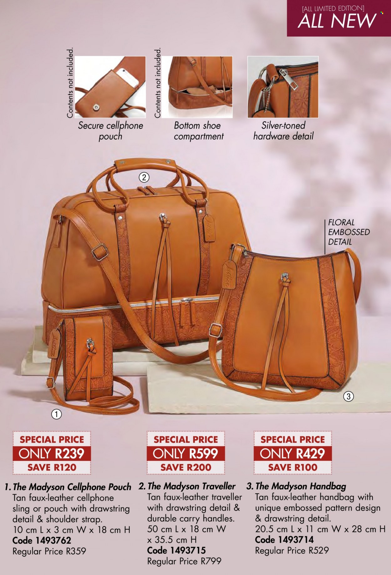 thumbnail - Justine catalogue  - 01/10/2022 - 31/10/2022 - Sales products - handbag. Page 43.
