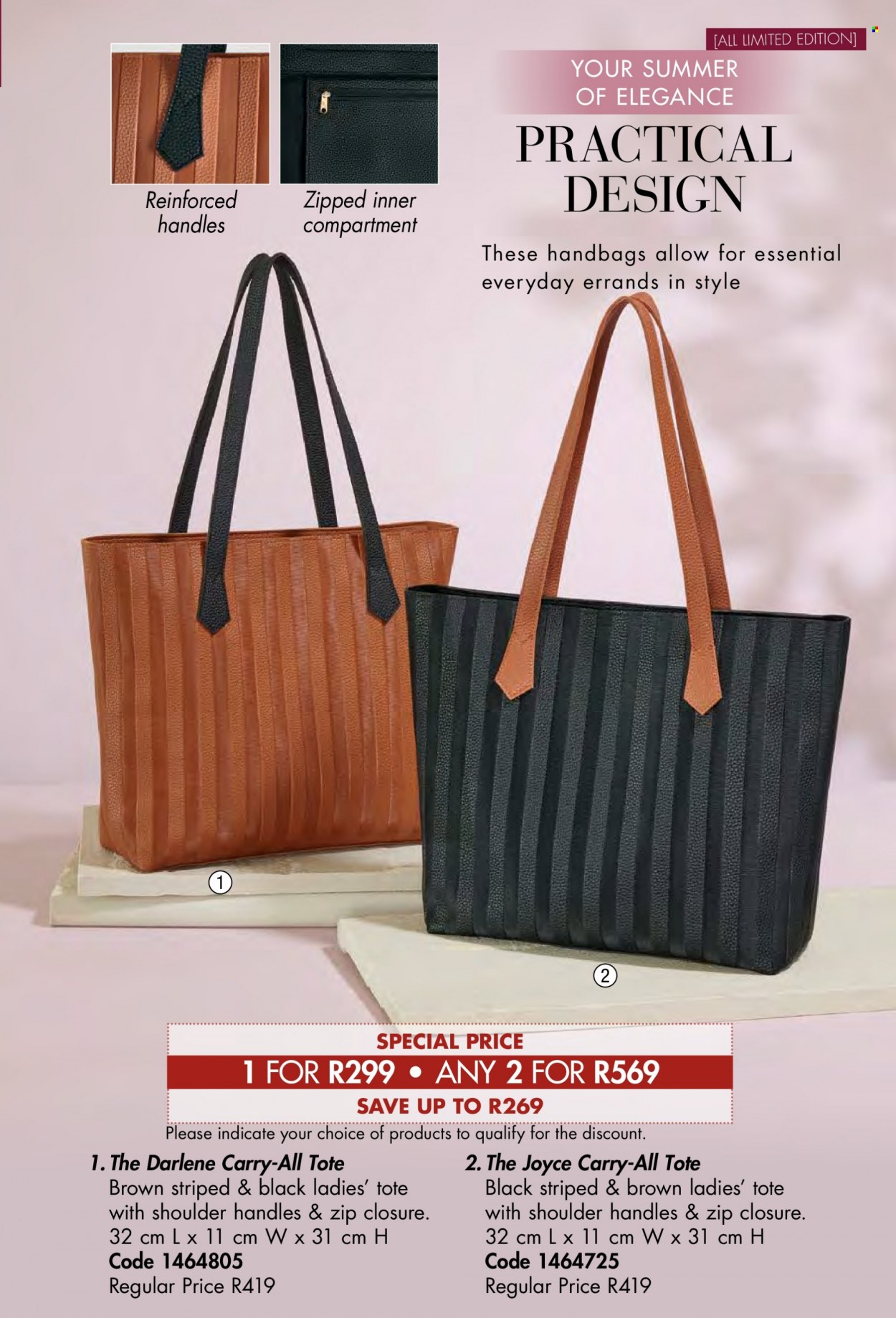 thumbnail - Justine catalogue  - 01/10/2022 - 31/10/2022 - Sales products - handbag. Page 47.