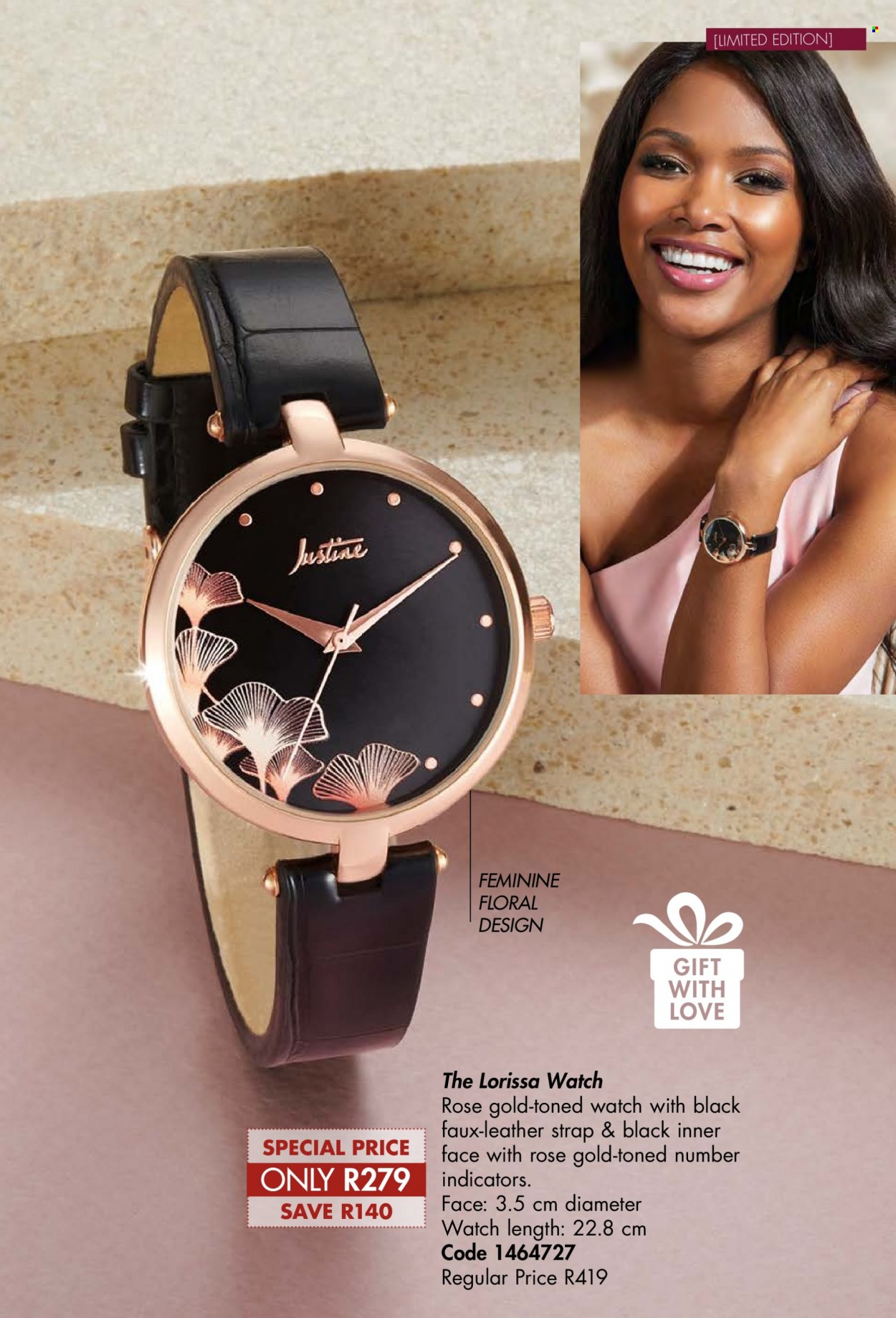 thumbnail - Justine catalogue  - 01/10/2022 - 31/10/2022 - Sales products - watch. Page 49.
