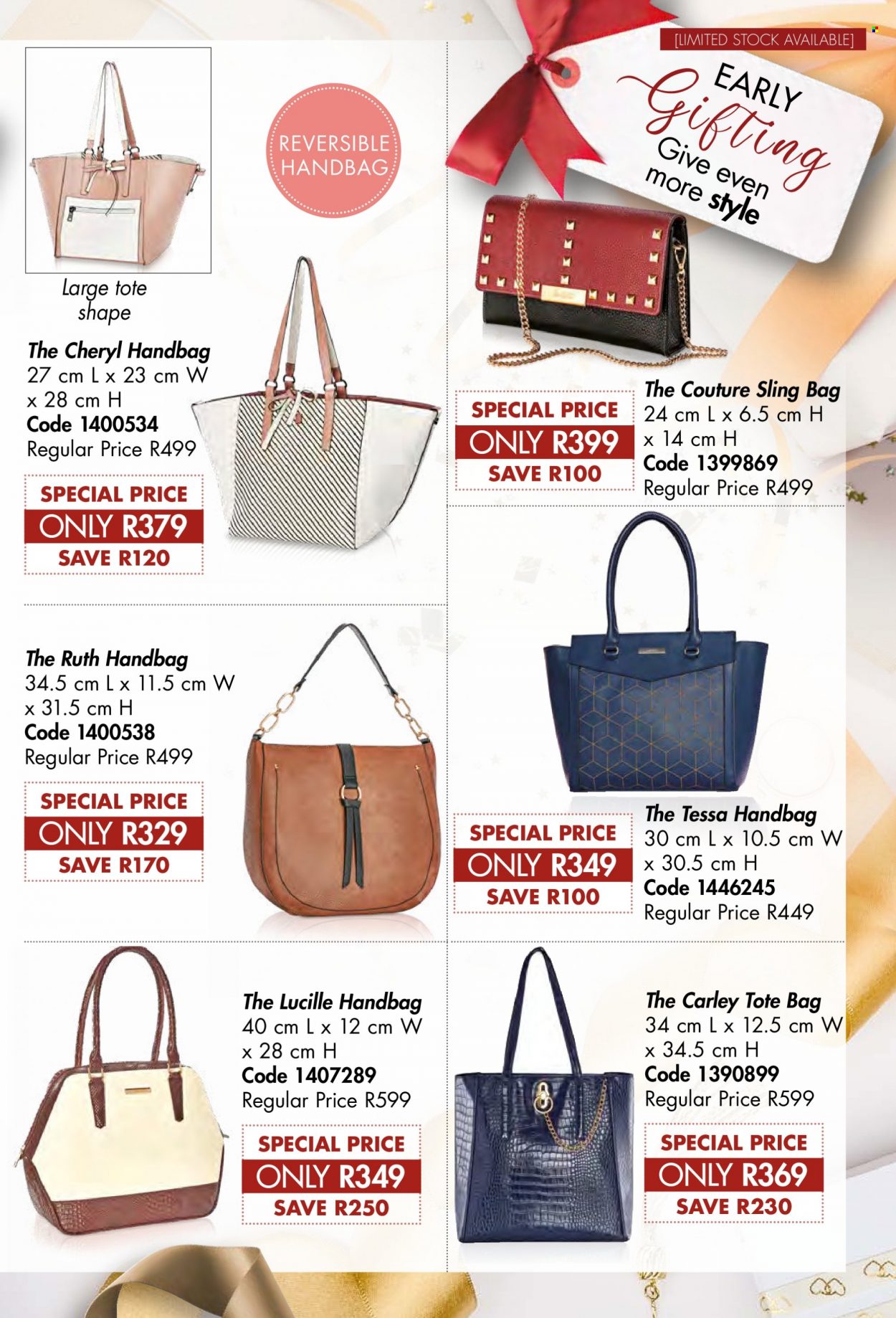 thumbnail - Justine catalogue  - 01/10/2022 - 31/10/2022 - Sales products - handbag, tote, tote bag, sling bag. Page 89.