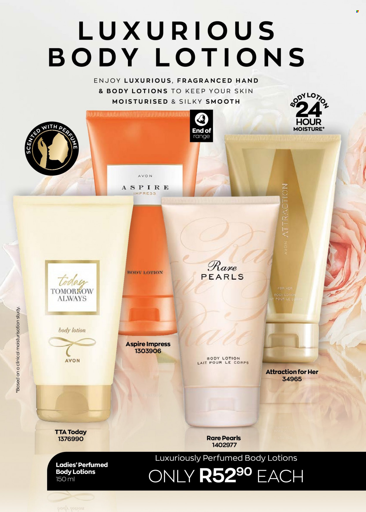 thumbnail - Avon catalogue  - 01/10/2022 - 31/10/2022 - Sales products - Avon, body lotion, eau de parfum. Page 46.