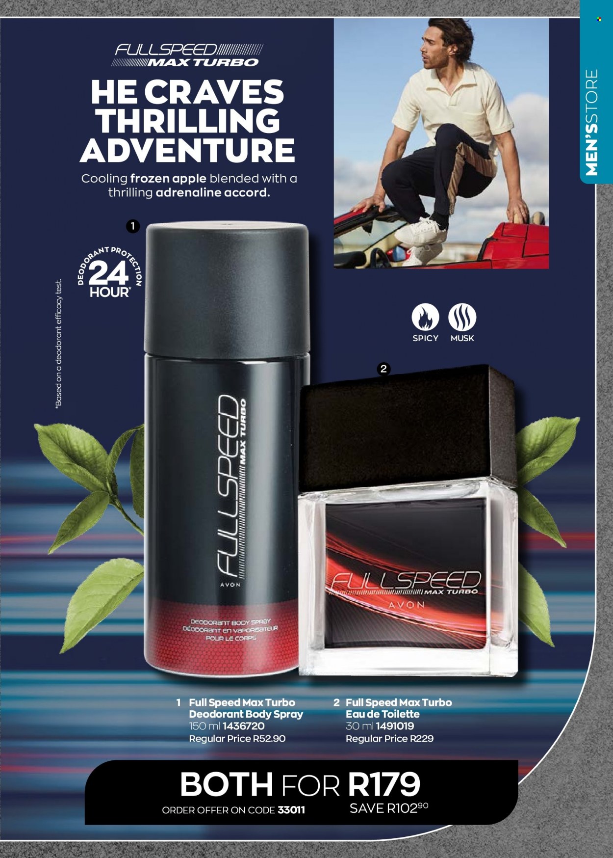 thumbnail - Avon catalogue  - 01/10/2022 - 31/10/2022 - Sales products - Avon, body spray, anti-perspirant, eau de toilette, deodorant. Page 55.