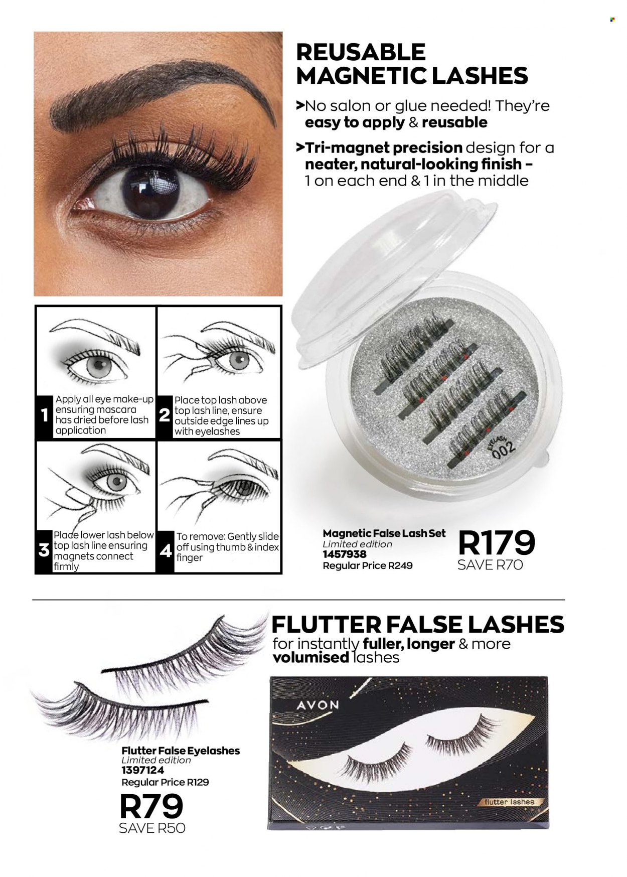 thumbnail - Avon catalogue  - 01/10/2022 - 31/10/2022 - Sales products - makeup, mascara, eyelashes. Page 82.