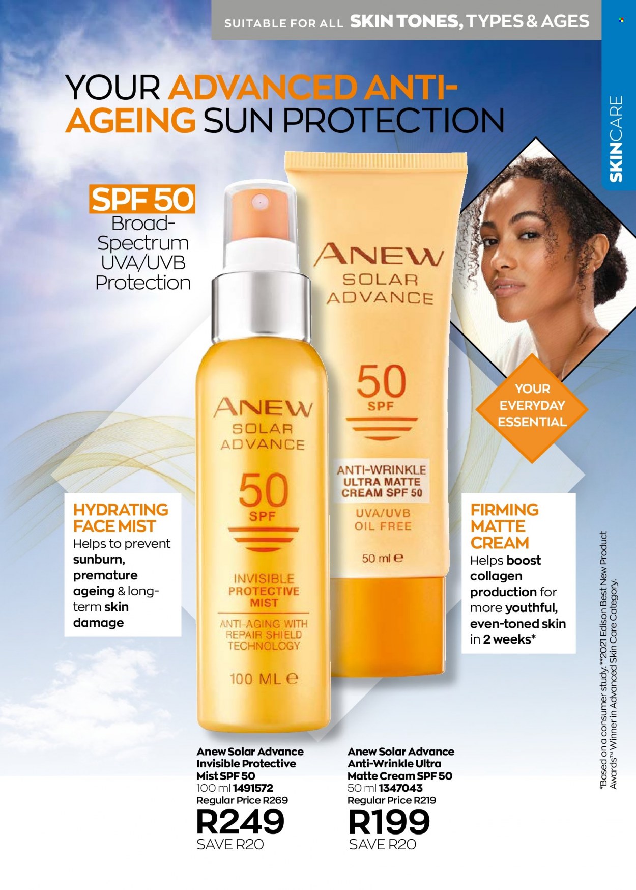 thumbnail - Avon catalogue  - 01/10/2022 - 31/10/2022 - Sales products - Anew. Page 105.