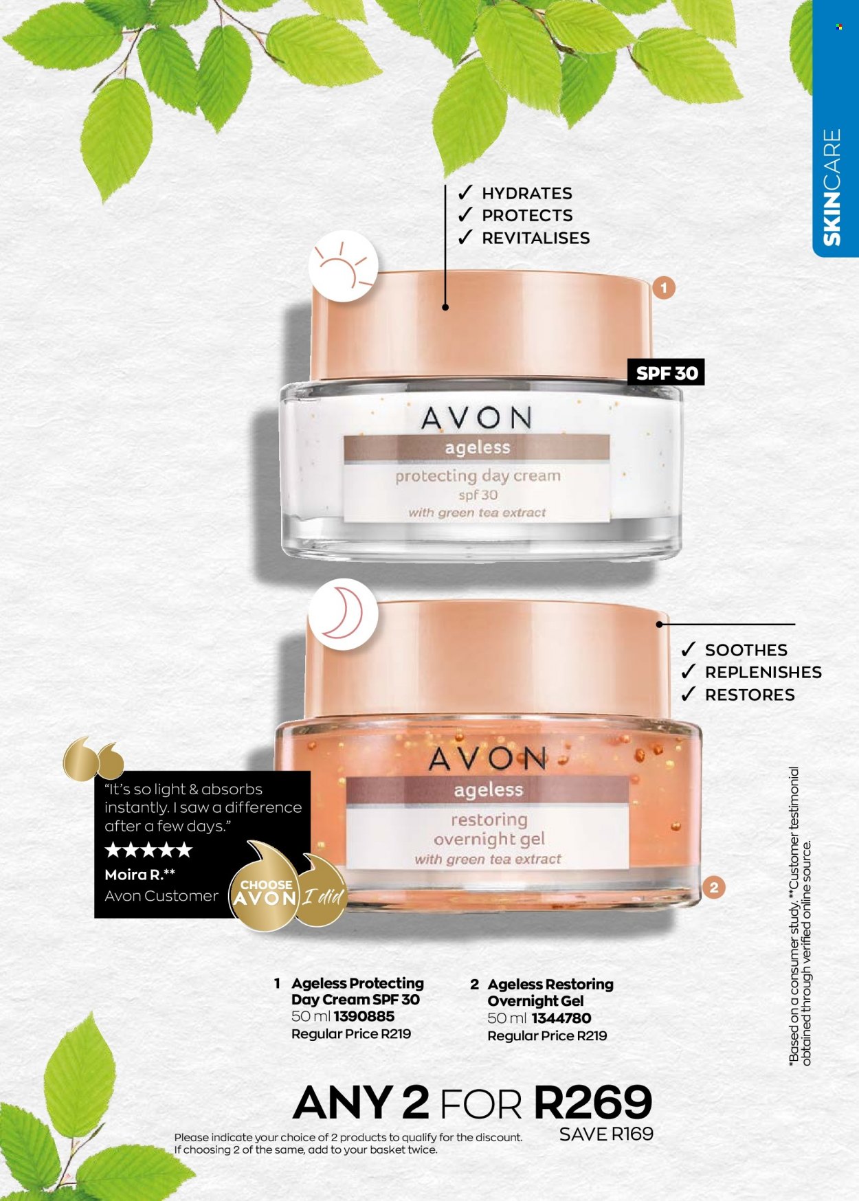 thumbnail - Avon catalogue  - 01/10/2022 - 31/10/2022 - Sales products - Avon, day cream. Page 111.