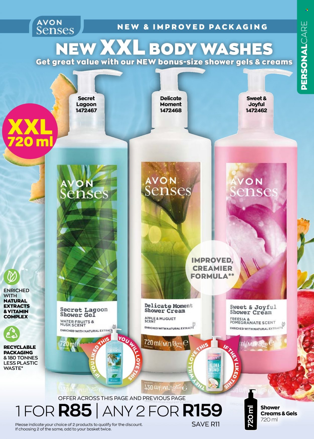 thumbnail - Avon catalogue  - 01/10/2022 - 31/10/2022 - Sales products - shower gel, Avon. Page 149.