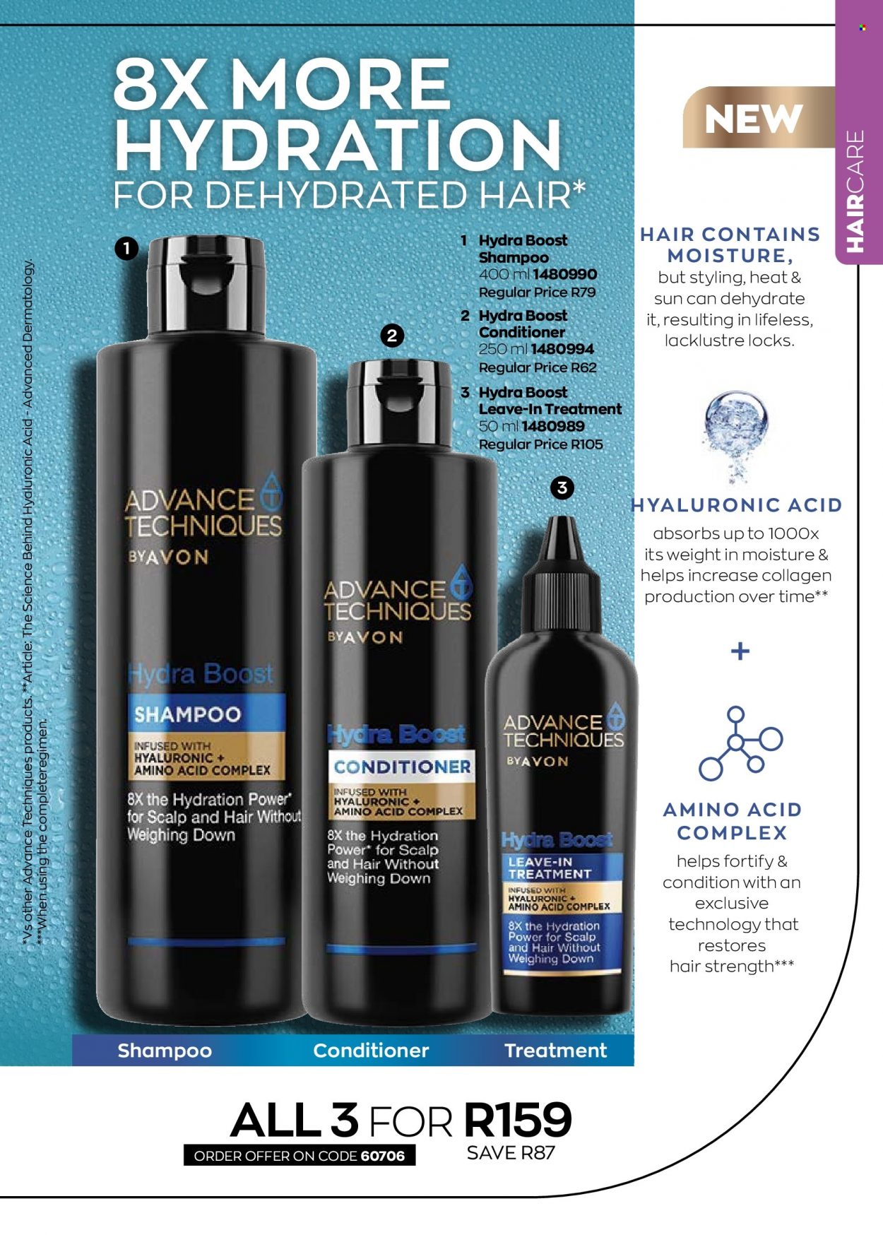 thumbnail - Avon catalogue  - 01/10/2022 - 31/10/2022 - Sales products - shampoo, conditioner. Page 163.