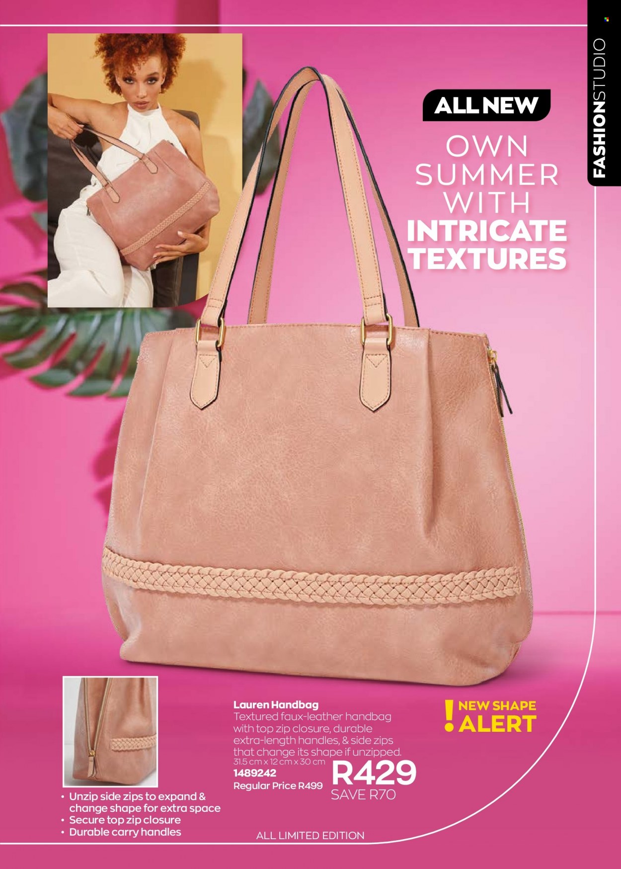 thumbnail - Avon catalogue  - 01/10/2022 - 31/10/2022 - Sales products - handbag. Page 177.