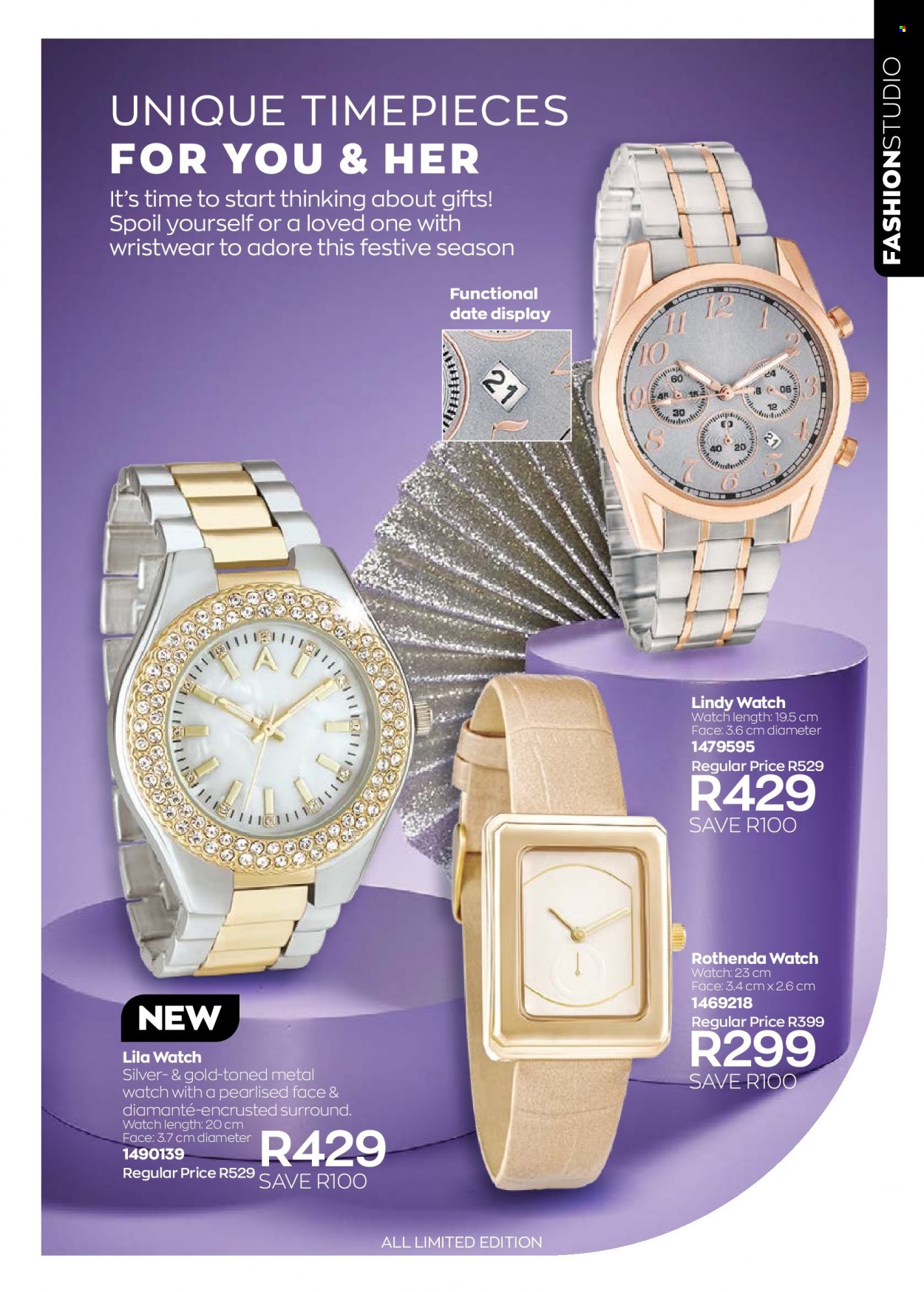 thumbnail - Avon catalogue  - 01/10/2022 - 31/10/2022 - Sales products - watch. Page 193.