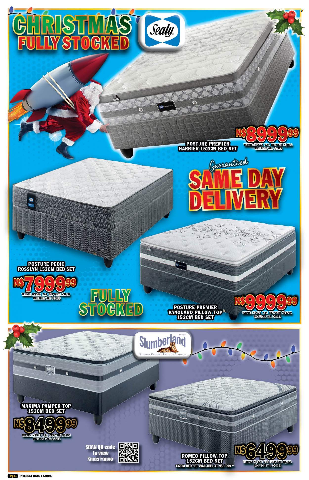 Lewis catalogue  - 14/11/2022 - 10/12/2022 - Sales products - bed, pillow. Page 8.