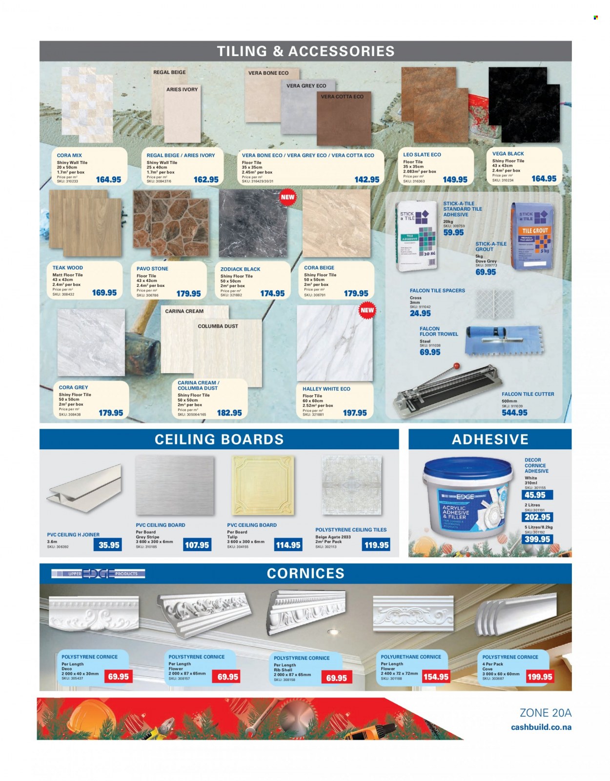 Cashbuild catalogue  - 21/11/2022 - 22/01/2023 - Sales products - ceiling board, cutter. Page 7.