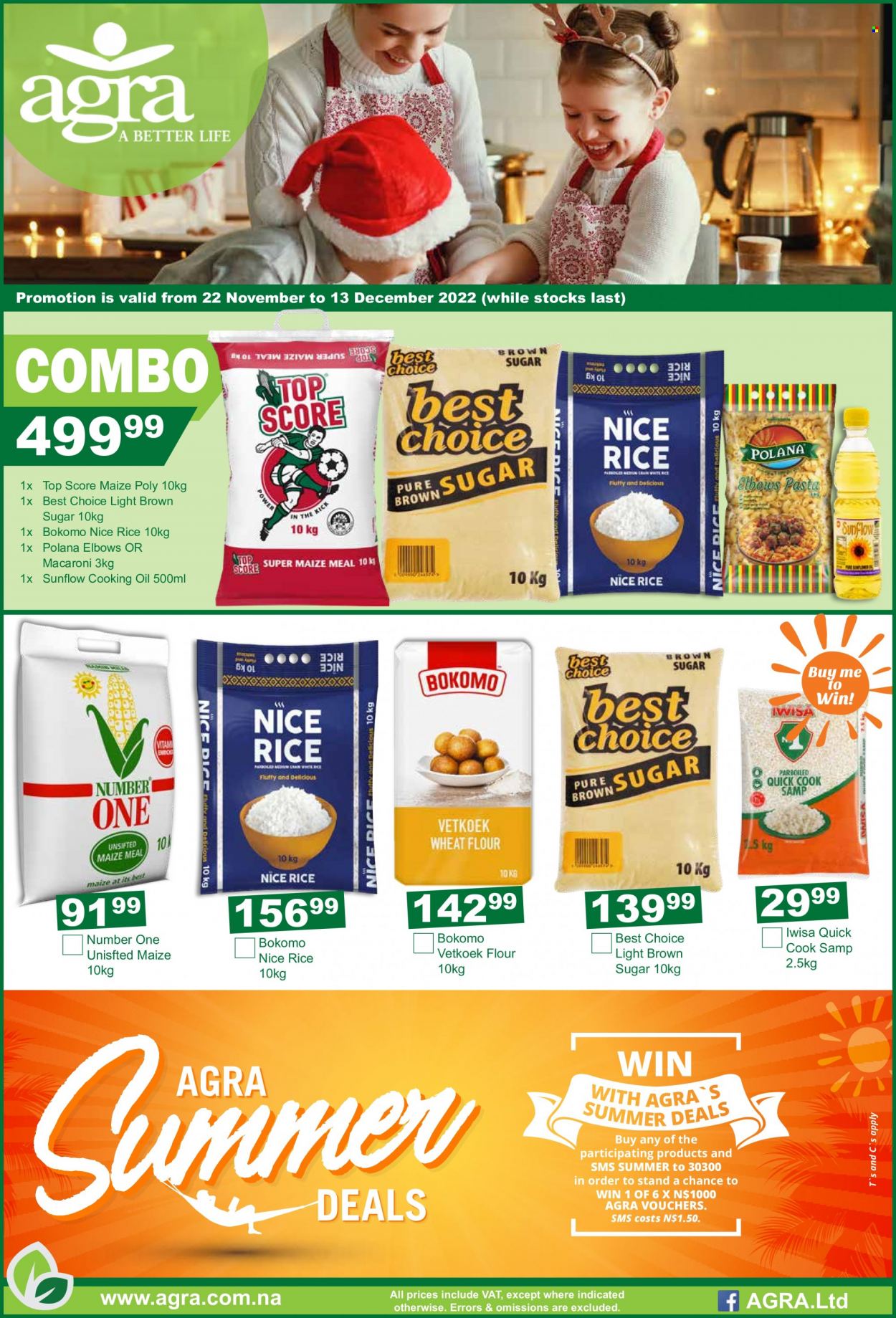 Agra catalogue  - 22/11/2022 - 13/12/2022 - Sales products - oil. Page 1.