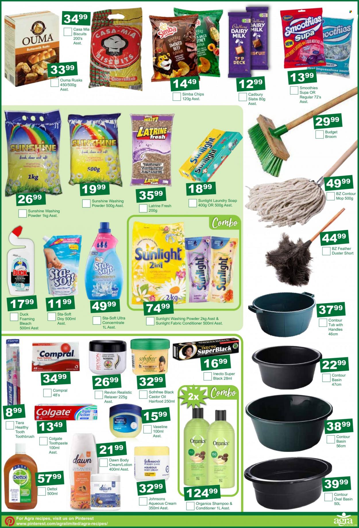 Agra catalogue  - 22/11/2022 - 13/12/2022 - Sales products - oil, Johnson's. Page 7.