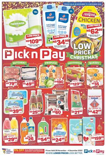 Pick n Pay catalogue - Low Price Christmas