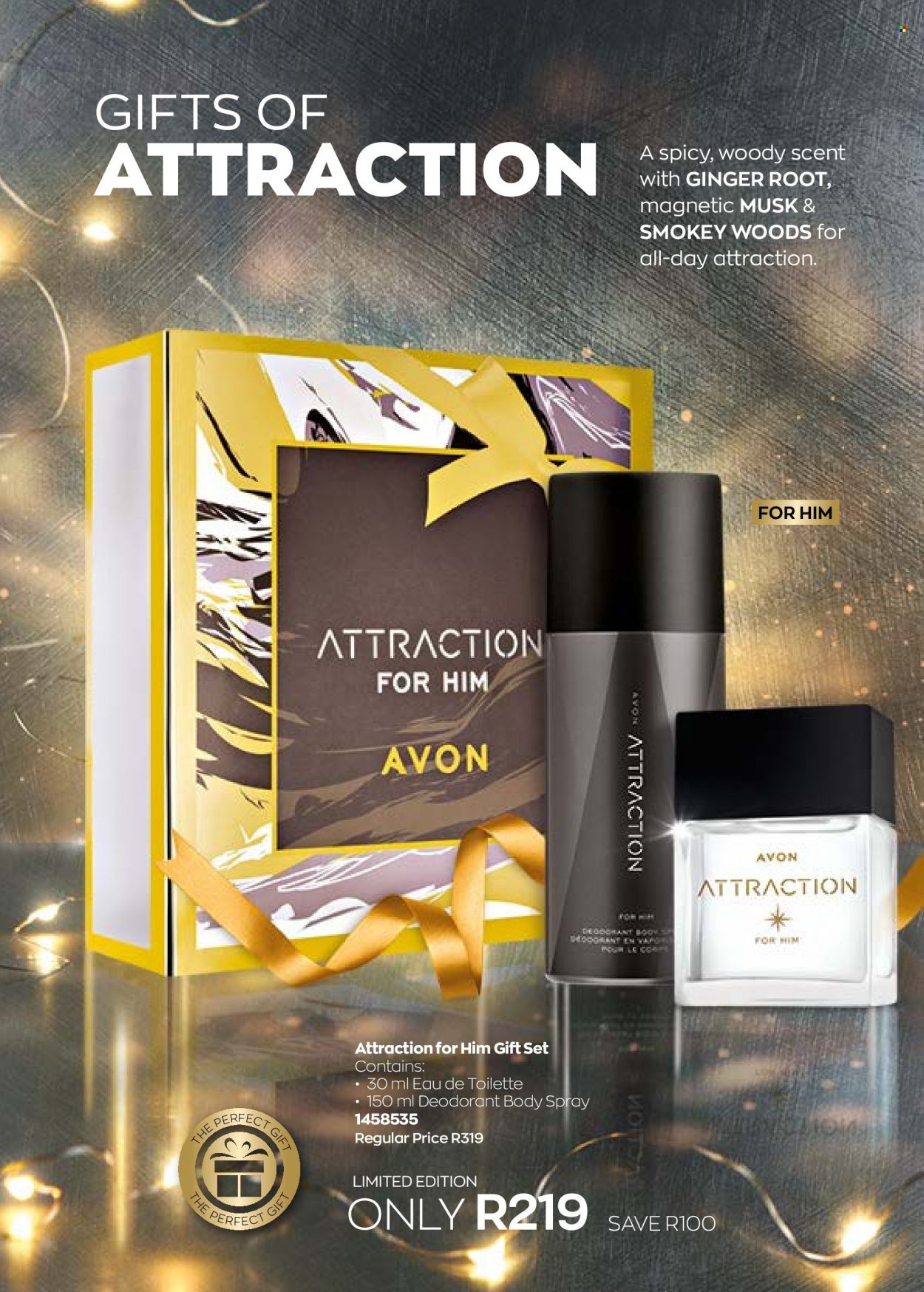 thumbnail - Avon catalogue  - 01/12/2022 - 31/12/2022 - Sales products - Avon, body spray, anti-perspirant, eau de toilette, deodorant, gift set. Page 17.