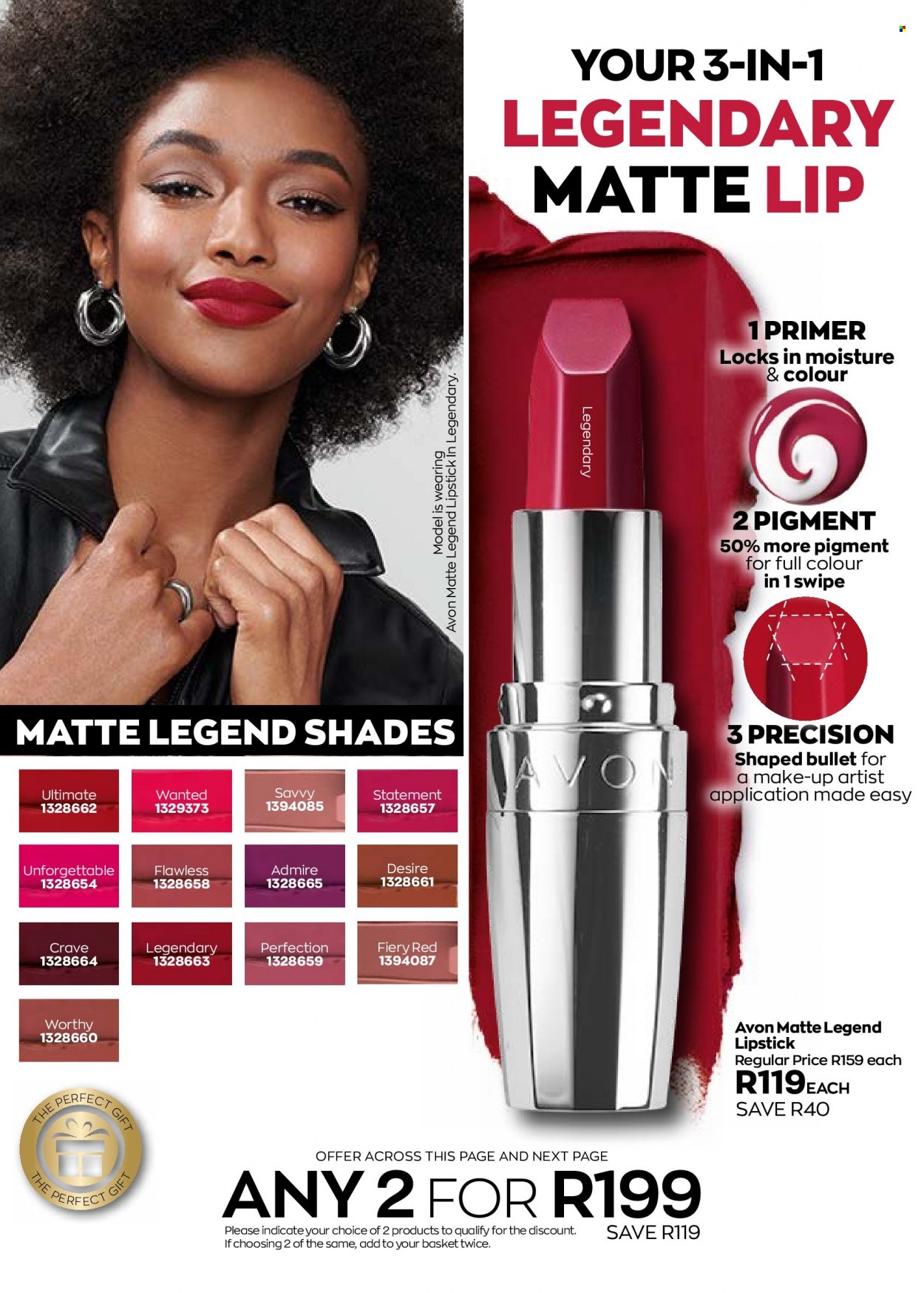 thumbnail - Avon catalogue  - 01/12/2022 - 31/12/2022 - Sales products - Avon, lipstick, makeup, shades. Page 58.