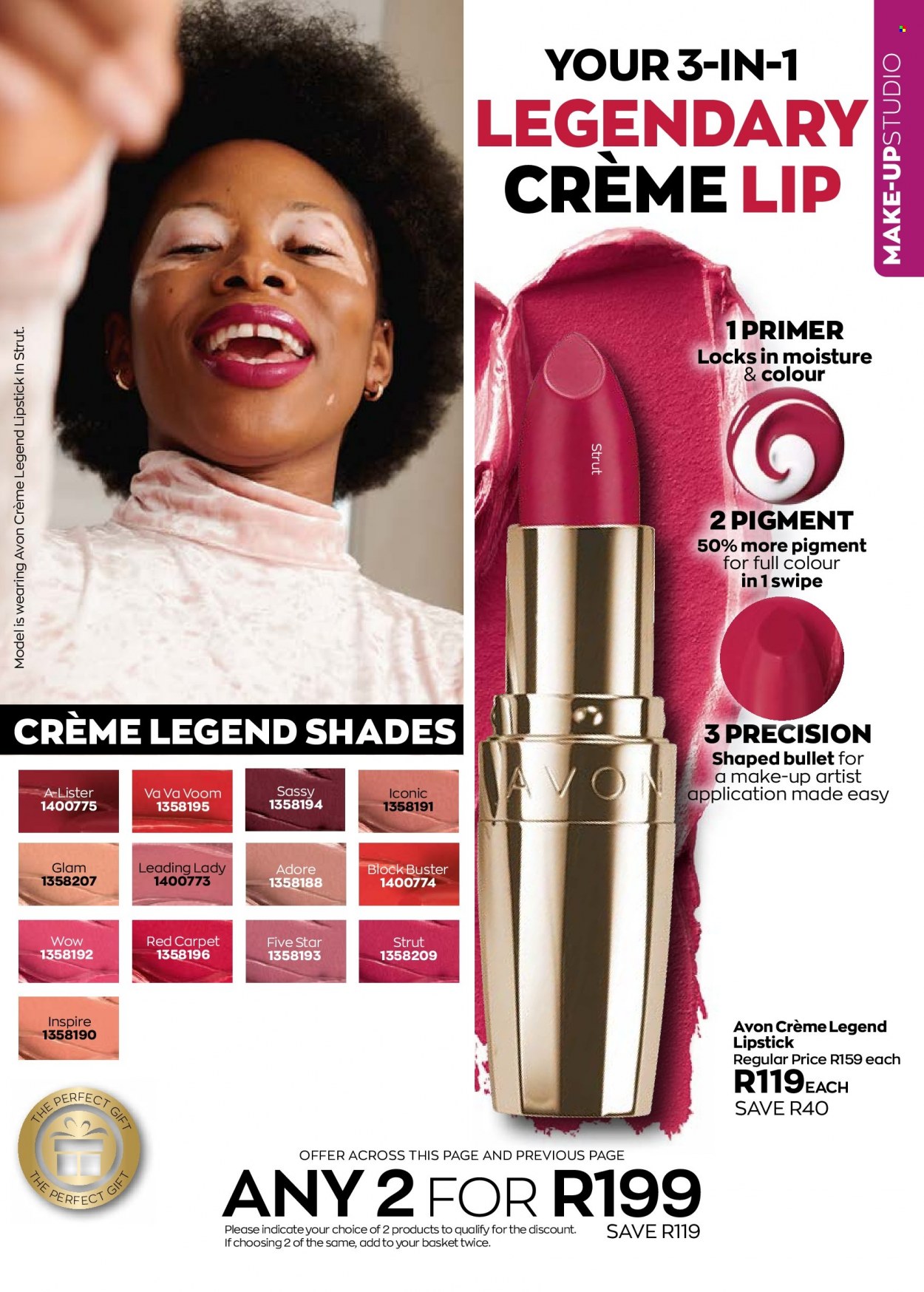 thumbnail - Avon catalogue  - 01/12/2022 - 31/12/2022 - Sales products - Avon, lipstick, makeup, shades. Page 59.