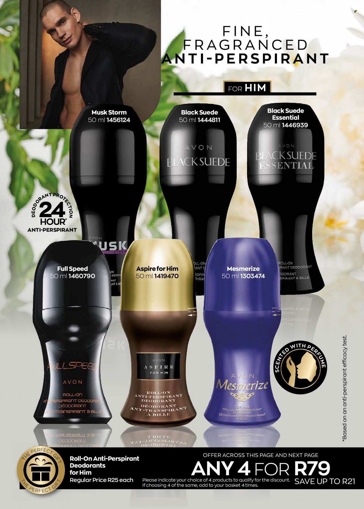 thumbnail - Avon catalogue  - 01/12/2022 - 31/12/2022 - Sales products - Avon, anti-perspirant, eau de parfum, roll-on, deodorant. Page 86.