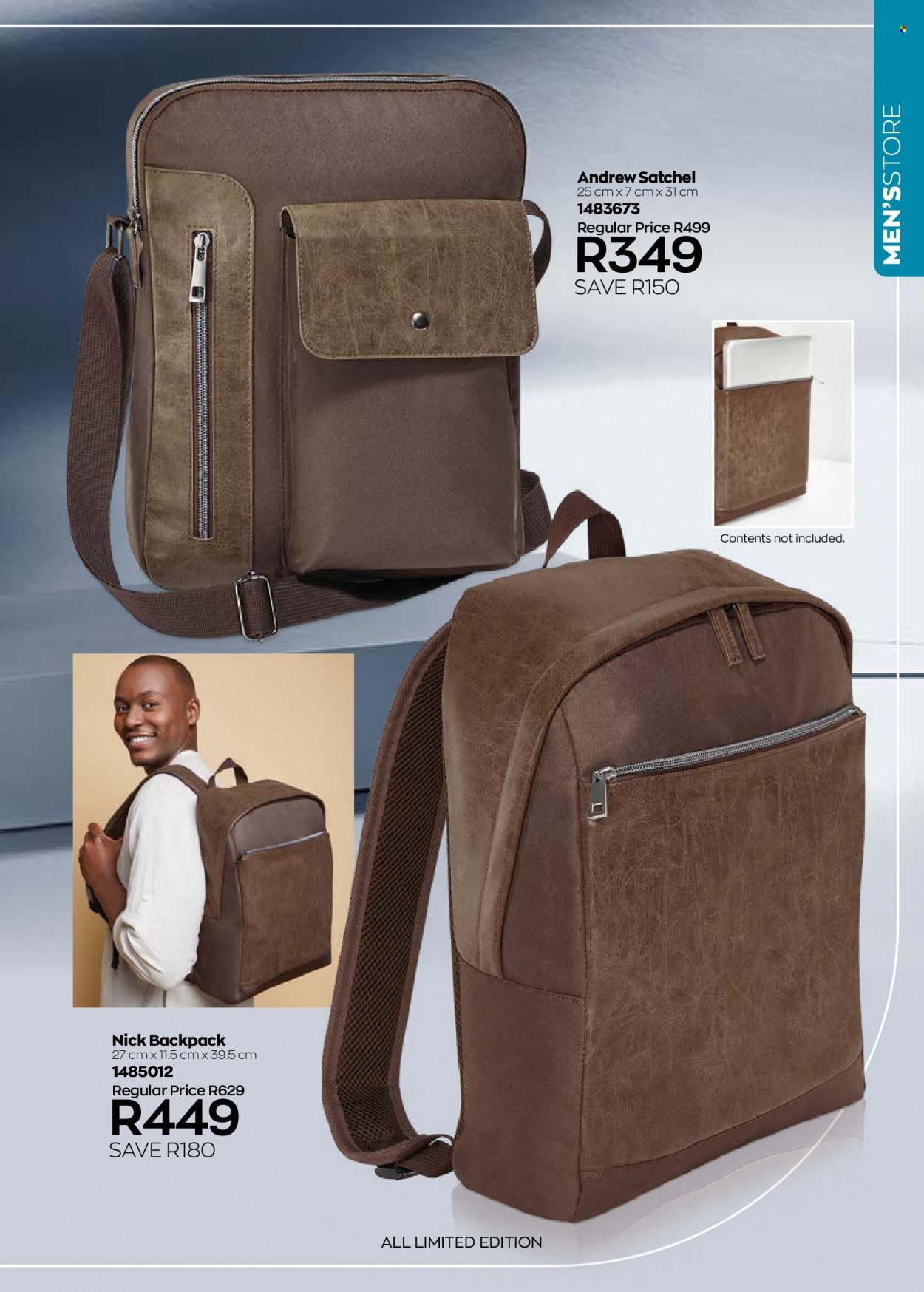thumbnail - Avon catalogue  - 01/12/2022 - 31/12/2022 - Sales products - backpack. Page 99.