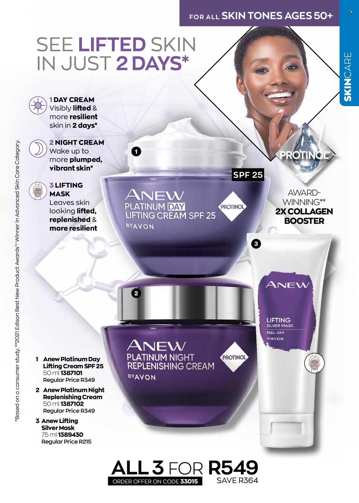 thumbnail - Avon catalogue  - 01/12/2022 - 31/12/2022 - Sales products - Anew, day cream, night cream. Page 103.