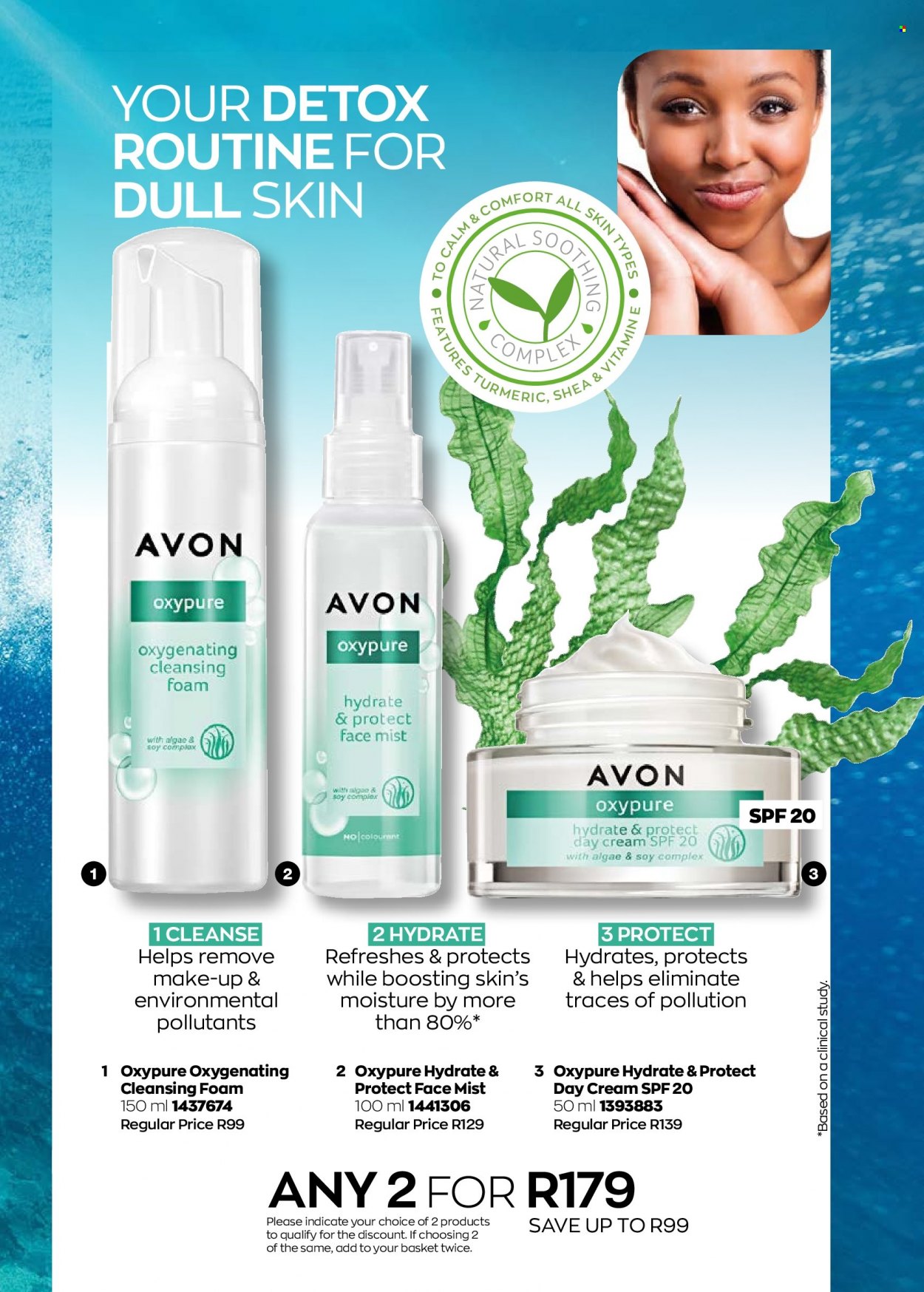 thumbnail - Avon catalogue  - 01/12/2022 - 31/12/2022 - Sales products - cleansing foam, day cream, makeup. Page 112.