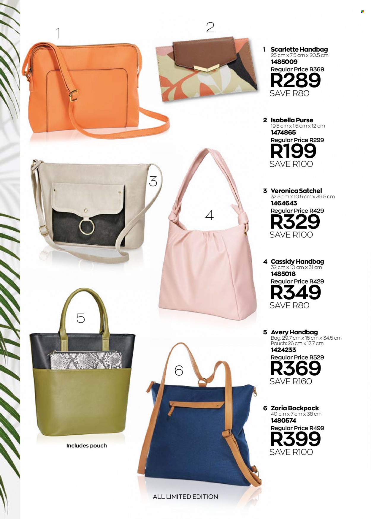 thumbnail - Avon catalogue  - 01/12/2022 - 31/12/2022 - Sales products - handbag. Page 128.