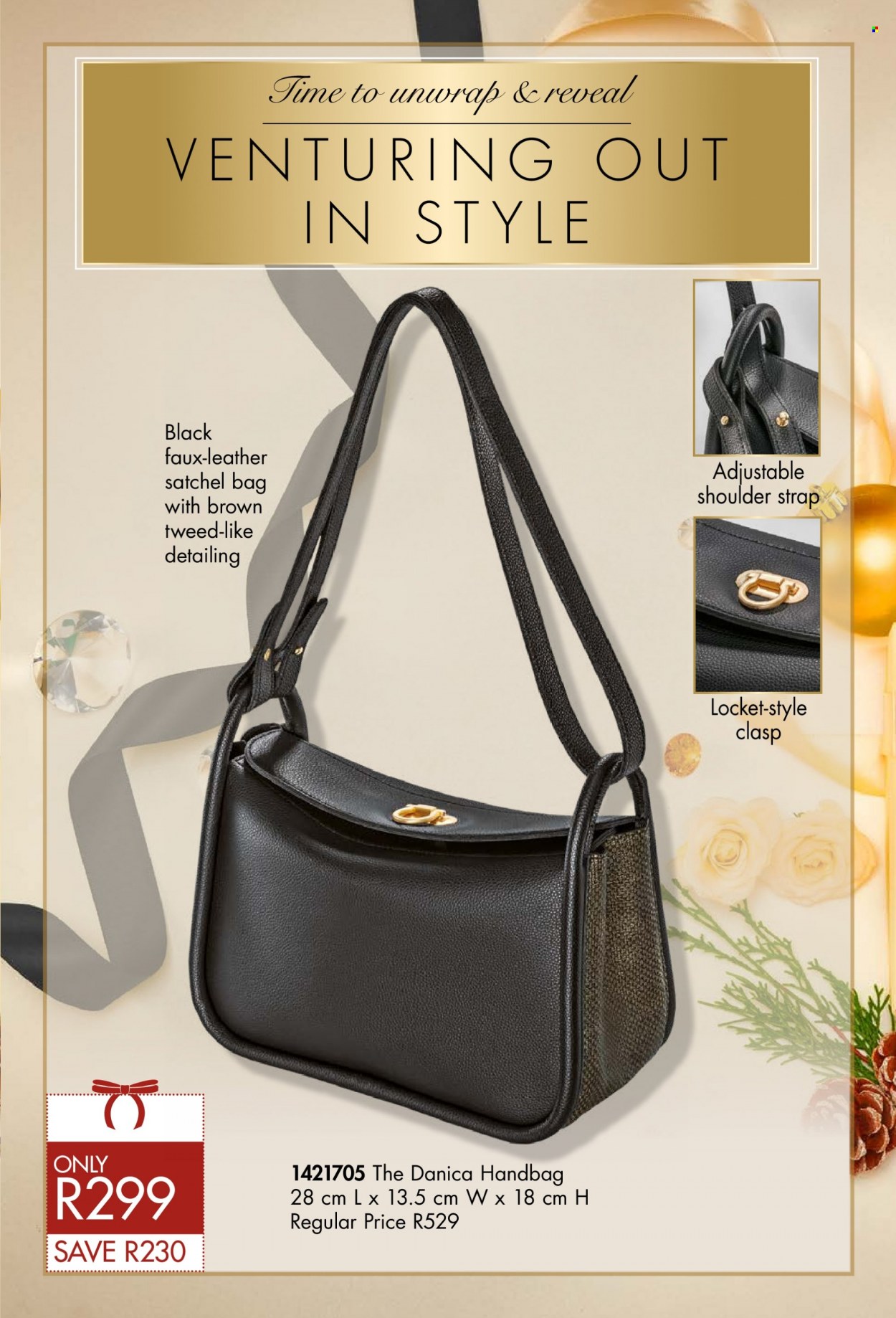 thumbnail - Justine catalogue  - 02/12/2022 - 31/12/2022 - Sales products - handbag, locket. Page 29.