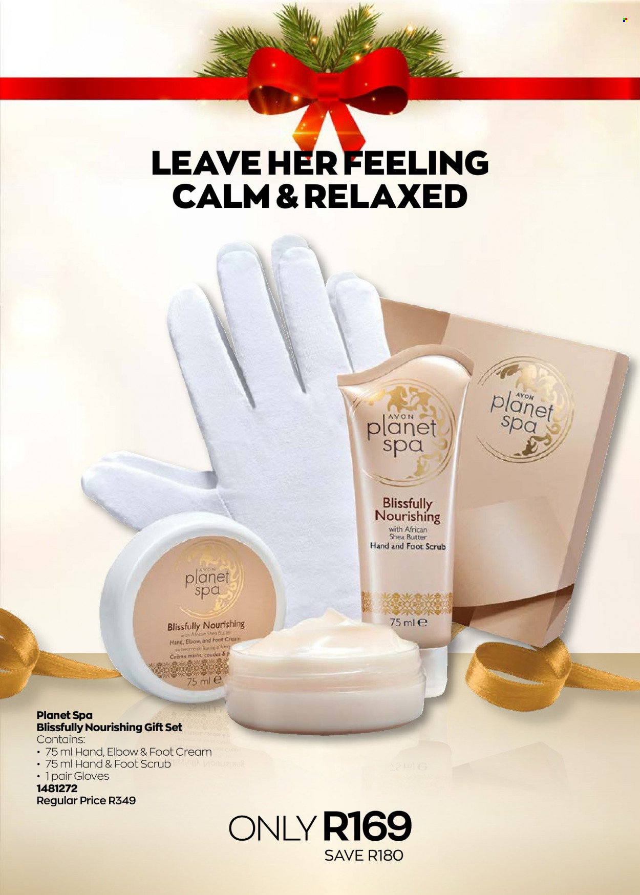 thumbnail - Avon catalogue  - 11/12/2022 - 31/12/2022 - Sales products - Planet Spa, shea butter, gift set. Page 50.