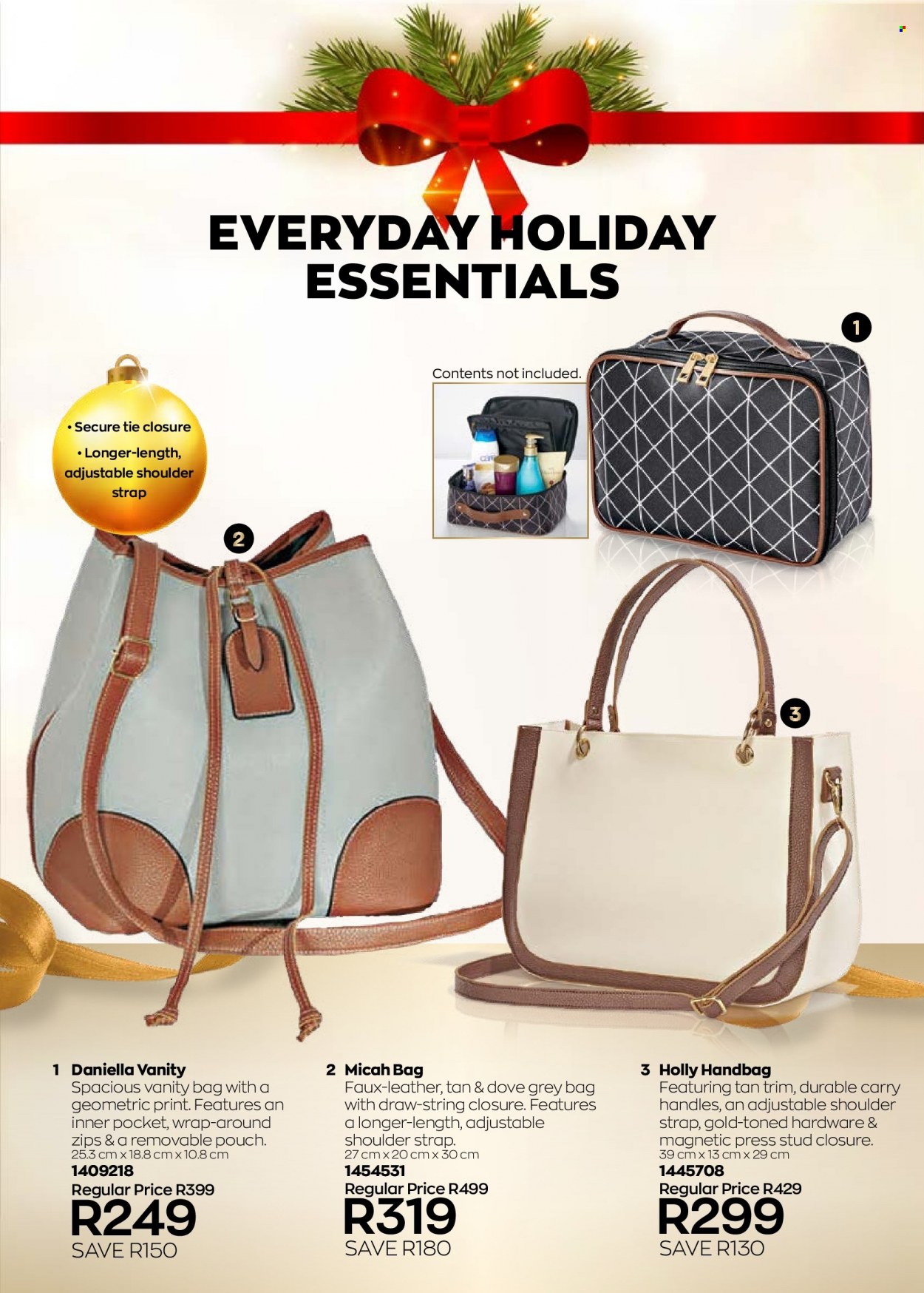 thumbnail - Avon catalogue  - 11/12/2022 - 31/12/2022 - Sales products - Dove, handbag. Page 53.
