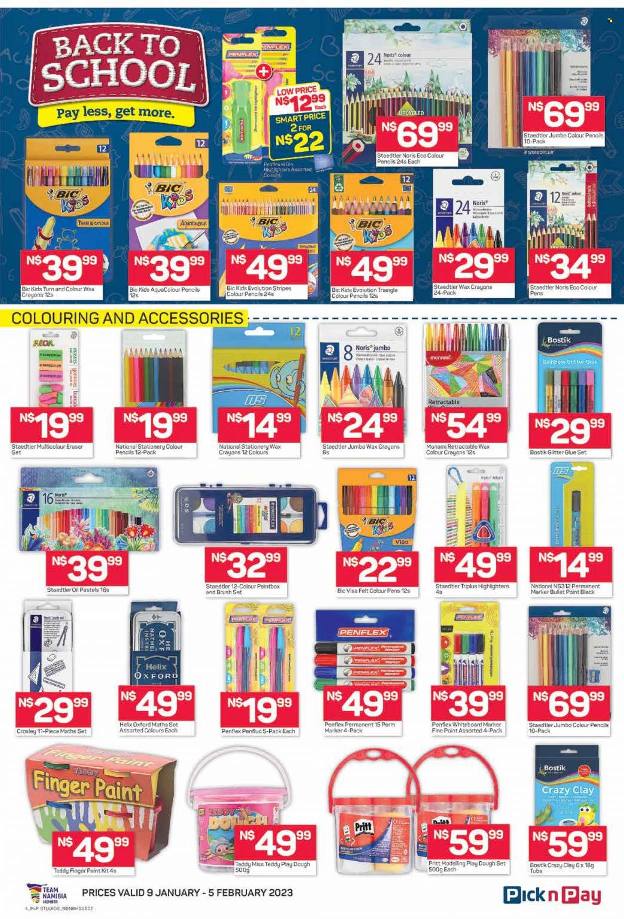 Pick n Pay catalogue  - 09/01/2023 - 05/02/2023 - Sales products - brush set, BIC. Page 4.