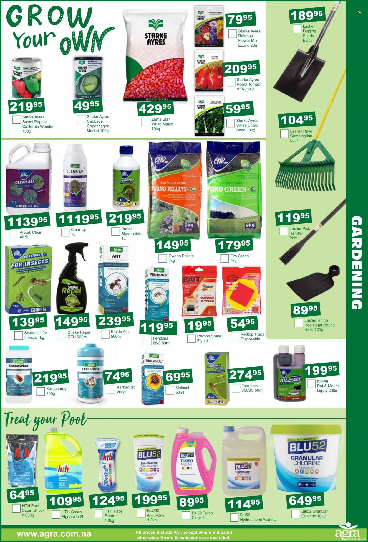 Agra catalogue  - 19/01/2023 - 20/02/2023 - Sales products - mouse, Rhino, spade, tomatoes, chard, seed. Page 7.