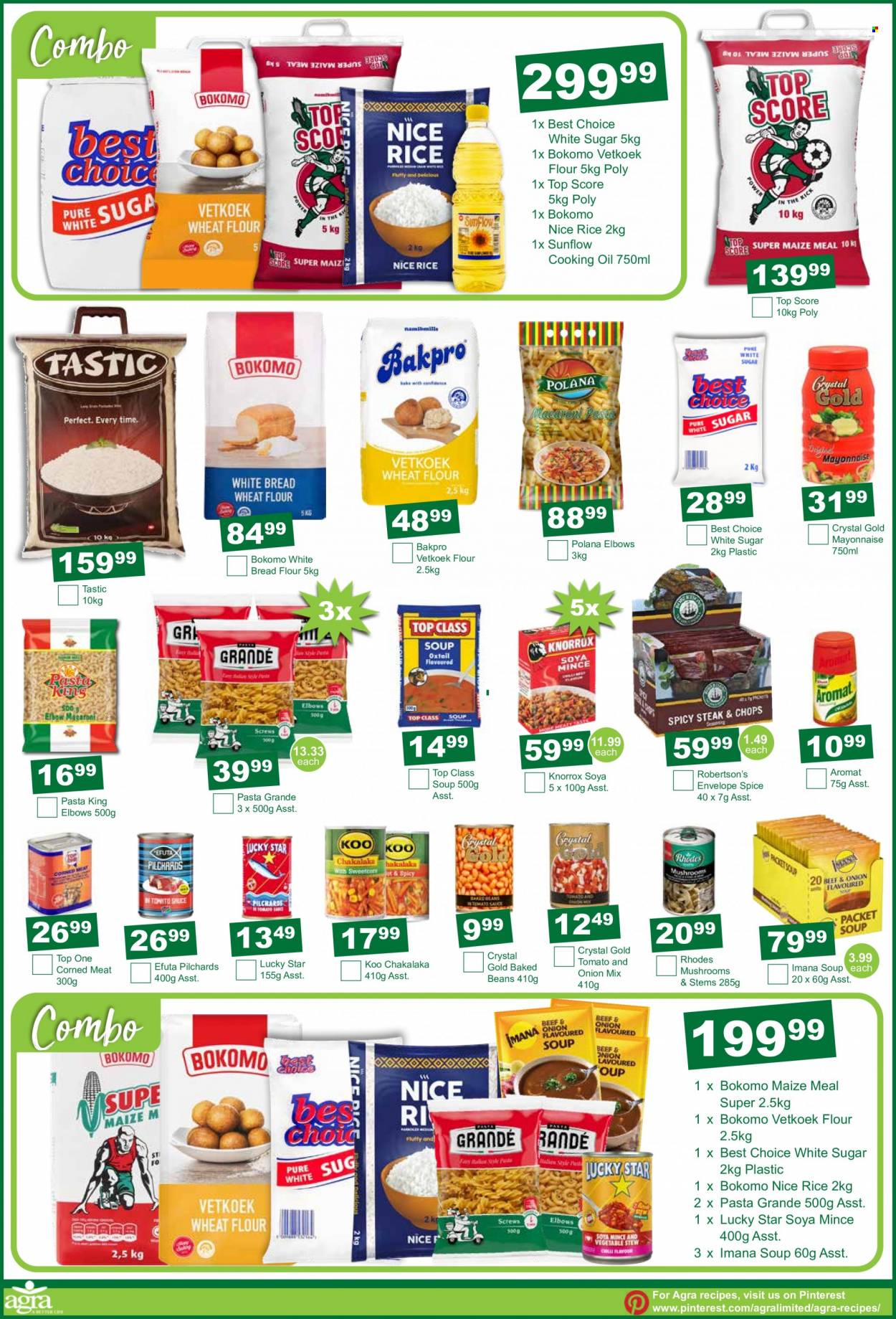Agra catalogue  - 20/01/2023 - 06/02/2023 - Sales products - envelope, soup, oil. Page 2.