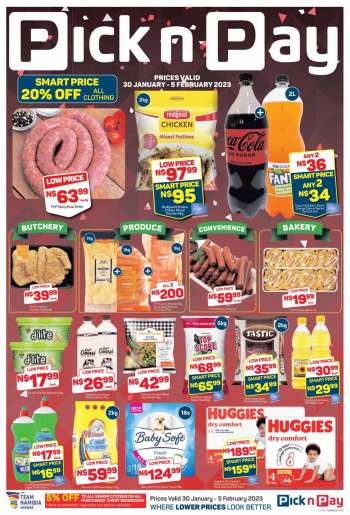 Pick n Pay catalogue - Low Price Specials