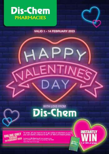 Dis-Chem catalogue  - 01/02/2023 - 14/02/2023.