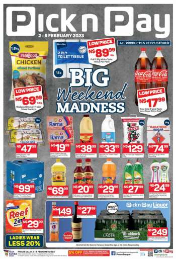 Pick n Pay catalogue - Big Weekend Madness