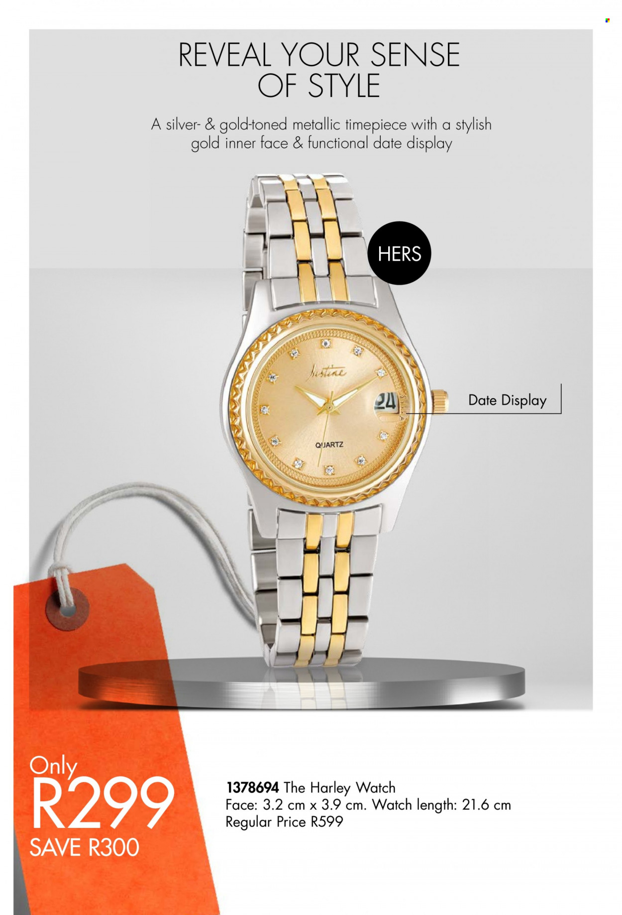 thumbnail - Justine catalogue  - 21/05/2022 - 31/05/2022 - Sales products - watch. Page 19.