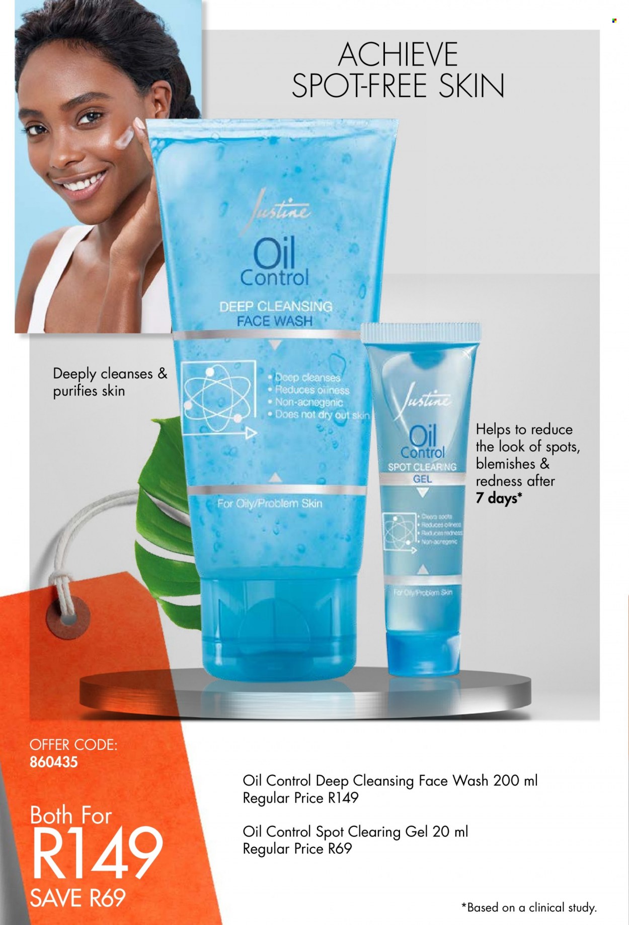 thumbnail - Justine catalogue  - 21/05/2022 - 31/05/2022 - Sales products - face gel, face wash. Page 24.