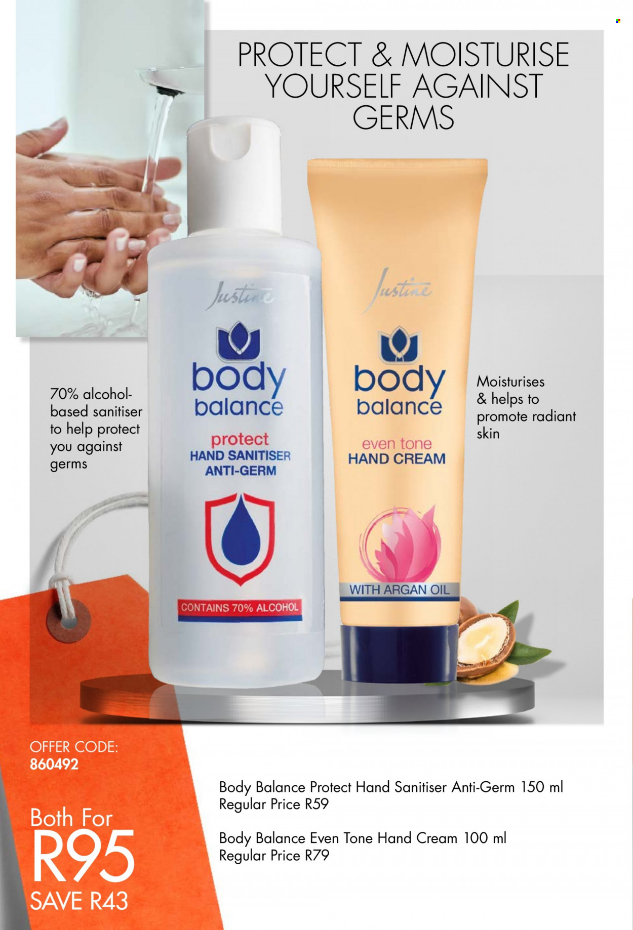 thumbnail - Justine catalogue  - 21/05/2022 - 31/05/2022 - Sales products - hand cream. Page 30.