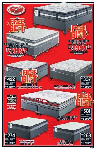Lewis catalogue  - 03/07/2023 - 12/08/2023 - Sales products - bed, pillow. Page 5.