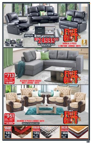 Lewis catalogue  - 03/07/2023 - 12/08/2023 - Sales products - lounge suite, lounge. Page 7.