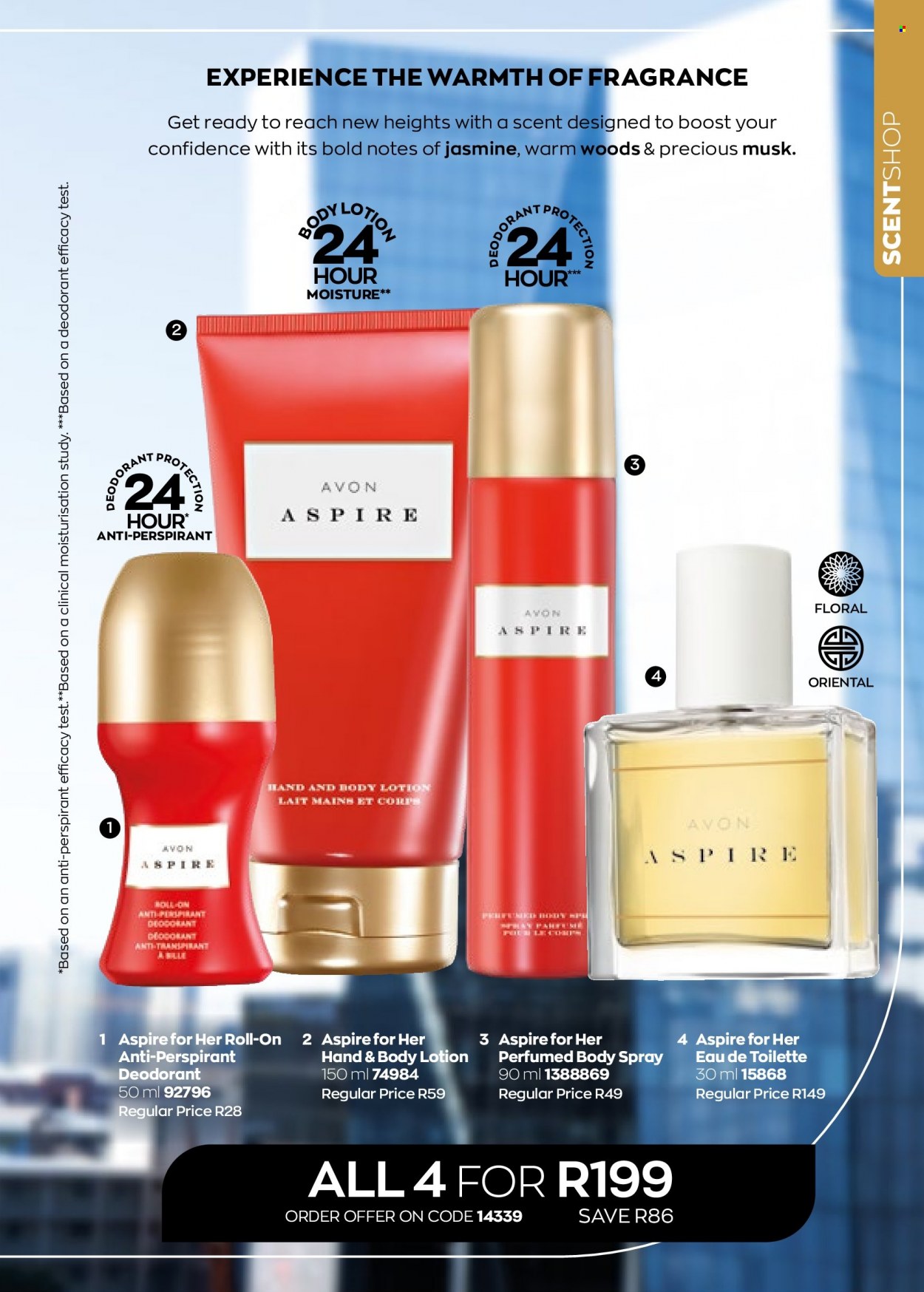 Avon catalogue  - 01/06/2022 - 30/06/2022 - Sales products - body lotion, body spray, anti-perspirant, eau de toilette, fragrance, roll-on, deodorant. Page 19.