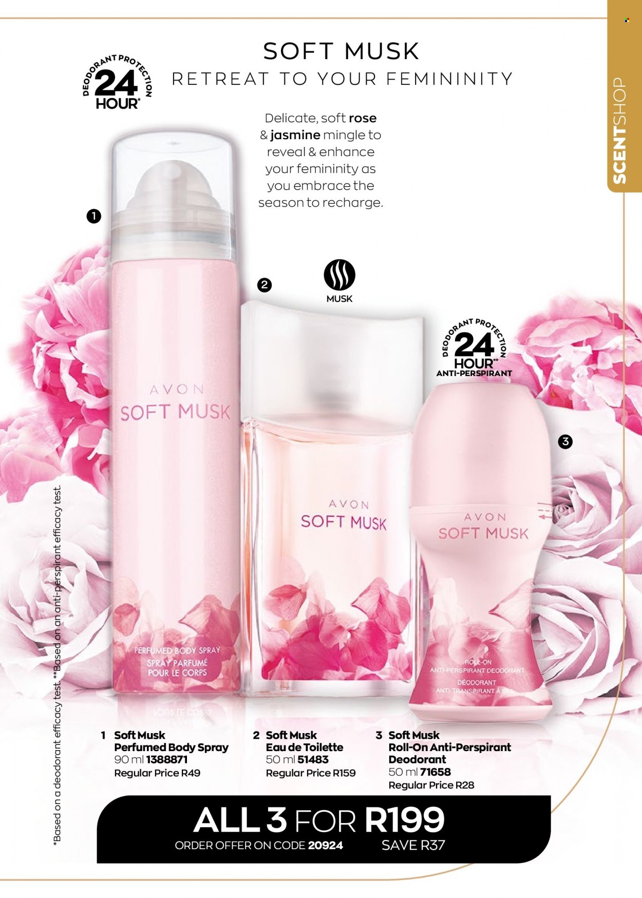 Avon catalogue  - 01/06/2022 - 30/06/2022 - Sales products - Avon, body spray, anti-perspirant, eau de toilette, roll-on, deodorant. Page 25.