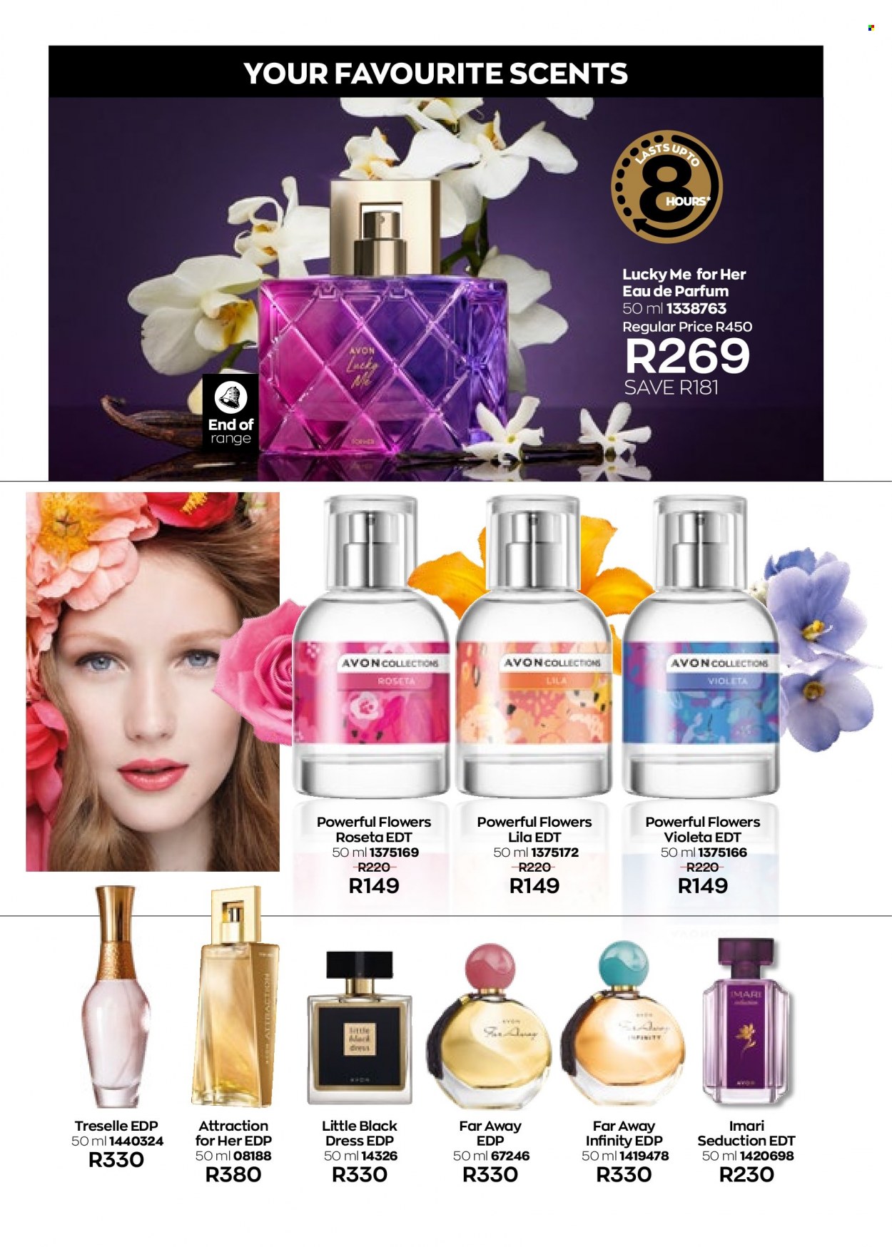 Avon catalogue  - 01/06/2022 - 30/06/2022 - Sales products - Avon, Infinity, eau de parfum, eau de toilette, far away, Imari. Page 26.