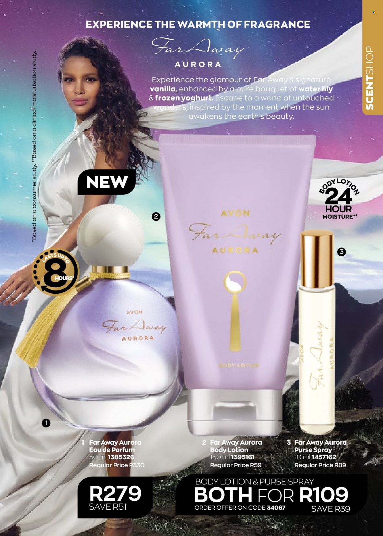 Avon catalogue  - 01/06/2022 - 30/06/2022 - Sales products - Avon, body lotion, eau de parfum, far away, fragrance. Page 27.