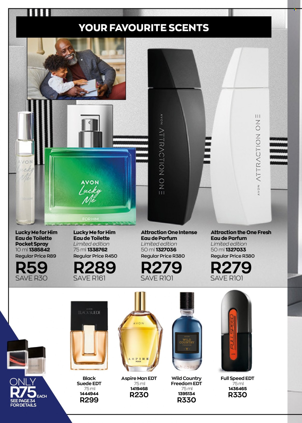 Avon catalogue  - 01/06/2022 - 30/06/2022 - Sales products - Avon, eau de parfum, eau de toilette. Page 44.