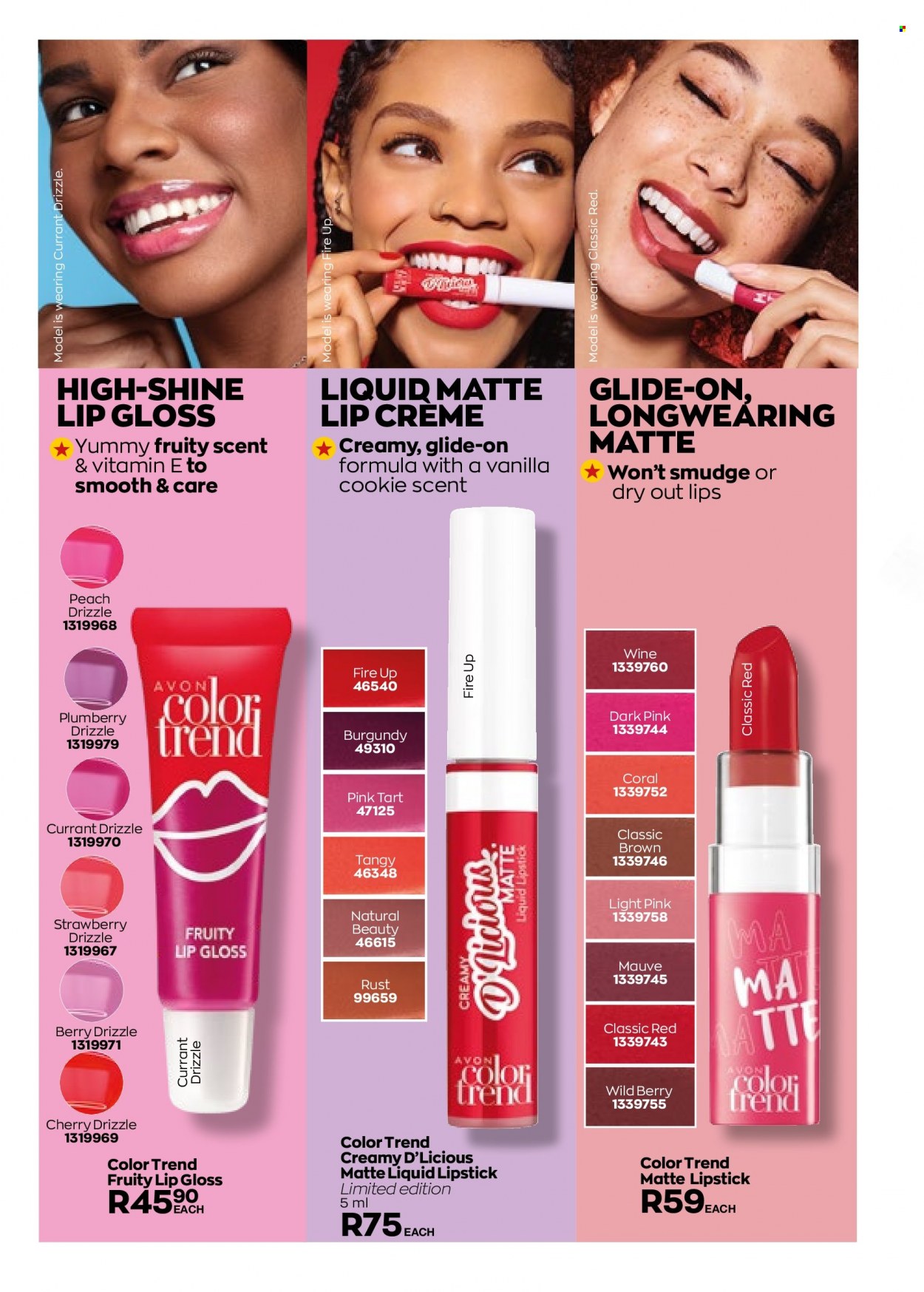 Avon catalogue  - 01/06/2022 - 30/06/2022 - Sales products - lip gloss, lipstick. Page 80.
